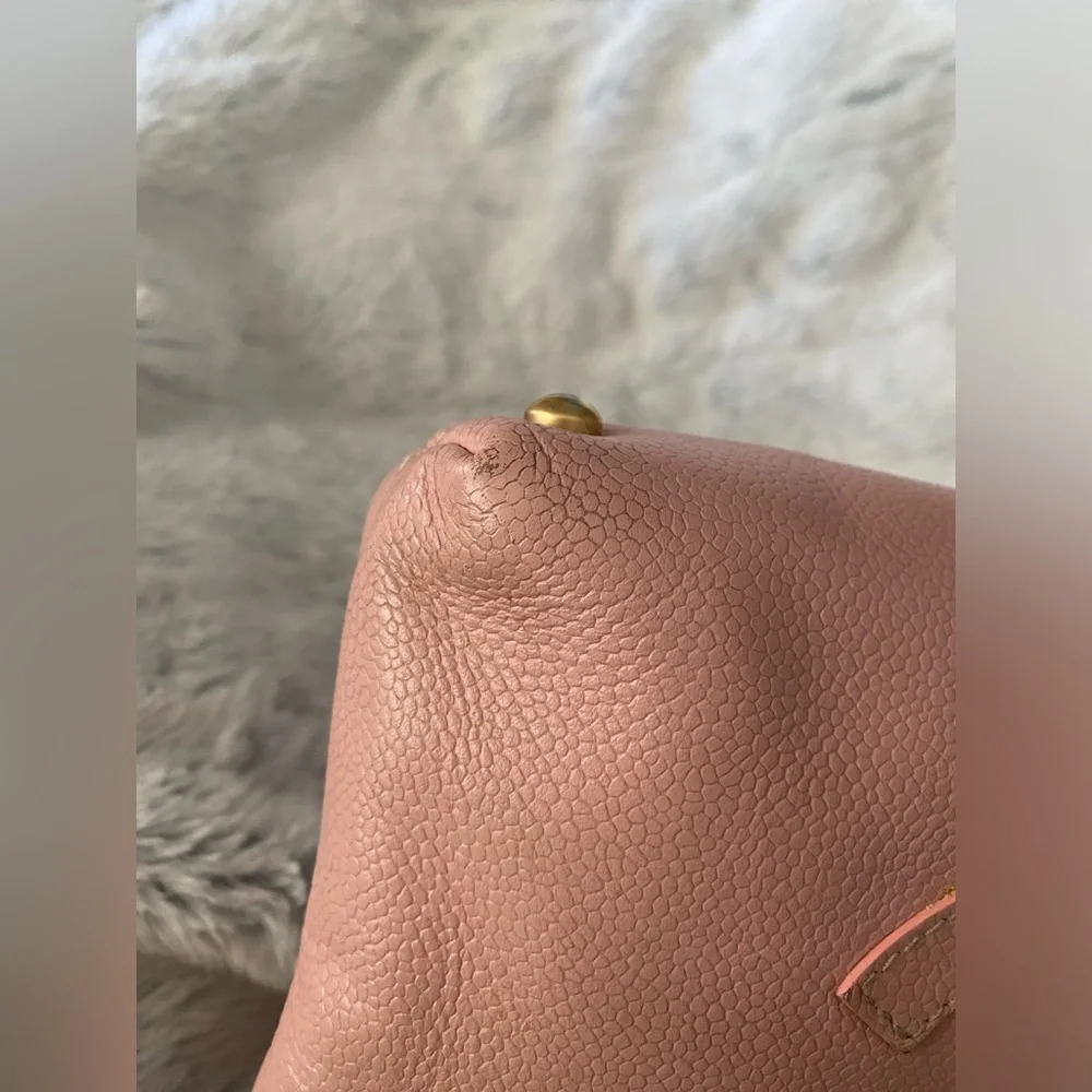 Chanel Pink Classic Cavair CC Tote - Picture 4 of 15